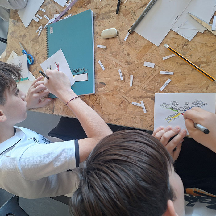 Atelier de cartographie mentale à la Big Bang School!
