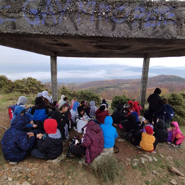 Notre excursion à Hortiatis -  Big Bang School!