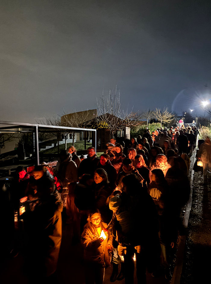 Une petite empreinte de cœur laissée par la fête des lanternes de cette année 🕯️!