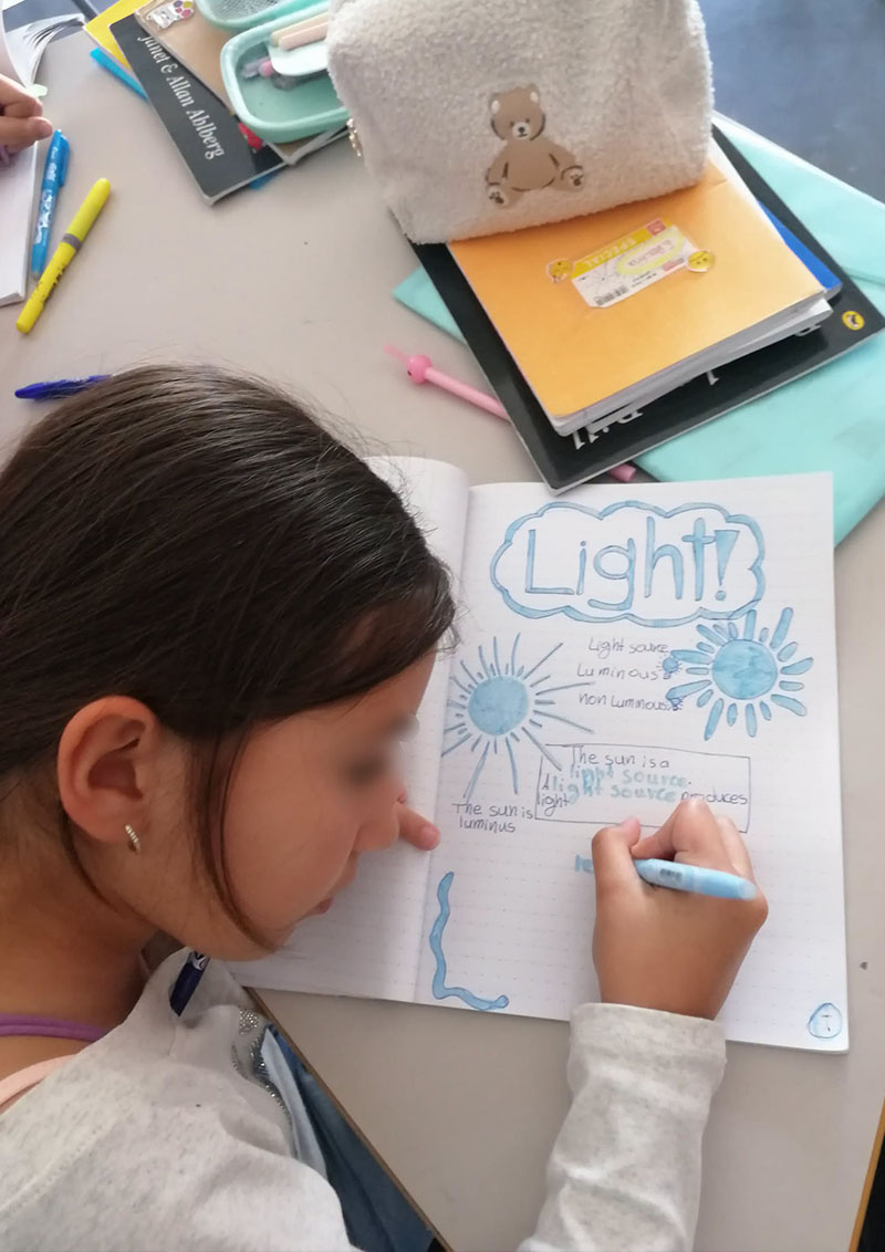 Learning science at Big Bang School